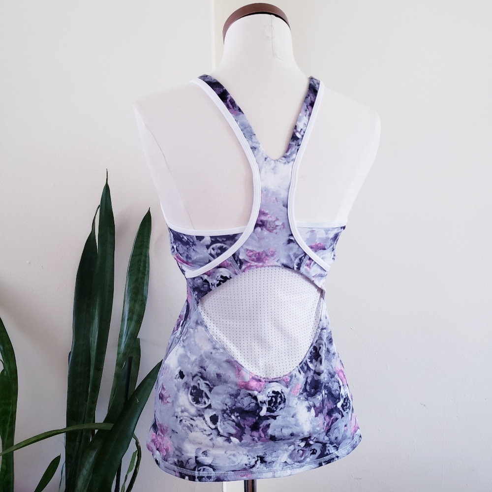 lululemon athletica Purple and Pink Tank Top